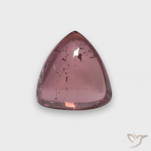 1.83ct طبيعي أحمر غامق تورمالين, مثلثى, شفاف