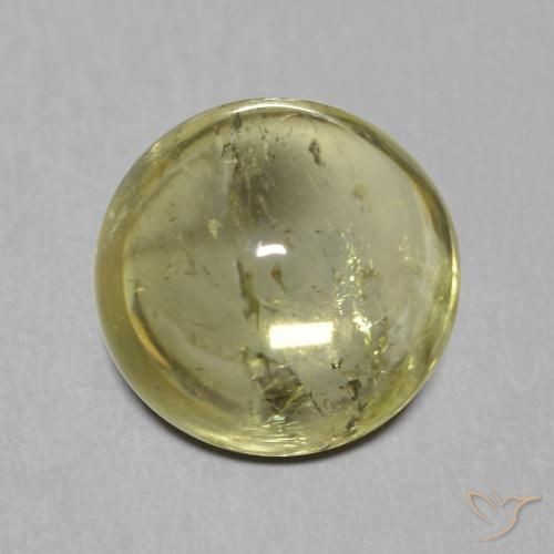 1.80ct طبيعي اخضر فاتح تورمالين, دائري, شفاف