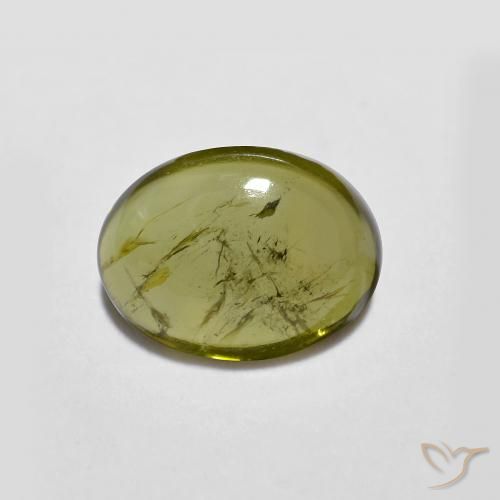 1.26ct طبيعي الأخضر الغامق تورمالين, بيضوي, شفاف