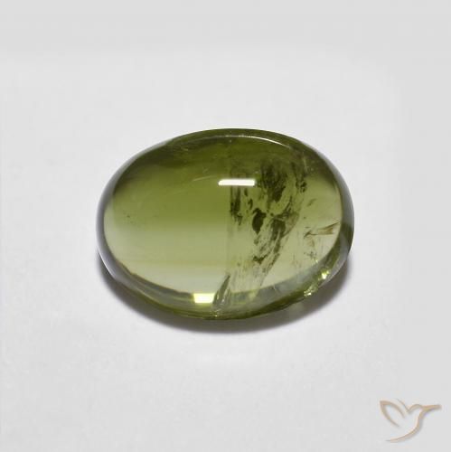 1.31ct طبيعي الأخضر الغامق تورمالين, بيضوي, شفاف