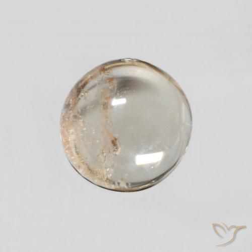 1.15ct طبيعي أصفر فاتح تورمالين, دائري, شفاف