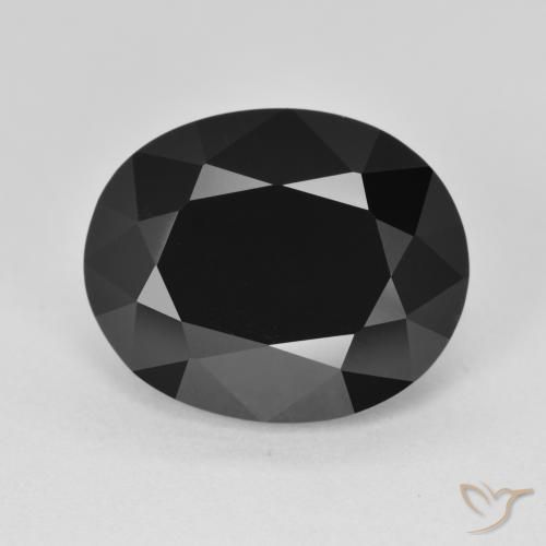 9.31ct طبيعي شورل تورمالين, بيضوي, غير شفاف