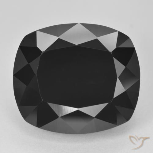 28.84ct طبيعي شورل تورمالين, وسادة, غير شفاف