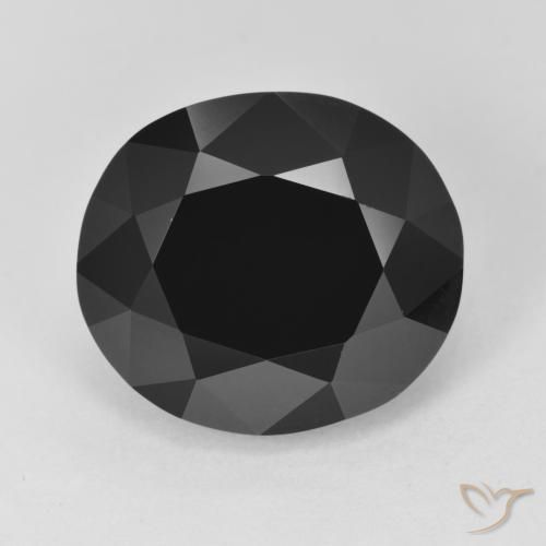 12.09ct طبيعي شورل تورمالين, بيضوي, غير شفاف
