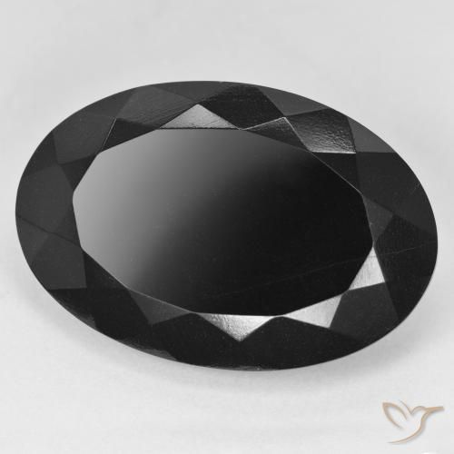 26.09ct طبيعي شورل تورمالين, بيضوي, غير شفاف