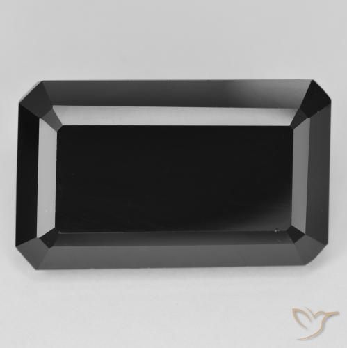 31.32ct طبيعي شورل تورمالين, قص الزمرد, غير شفاف