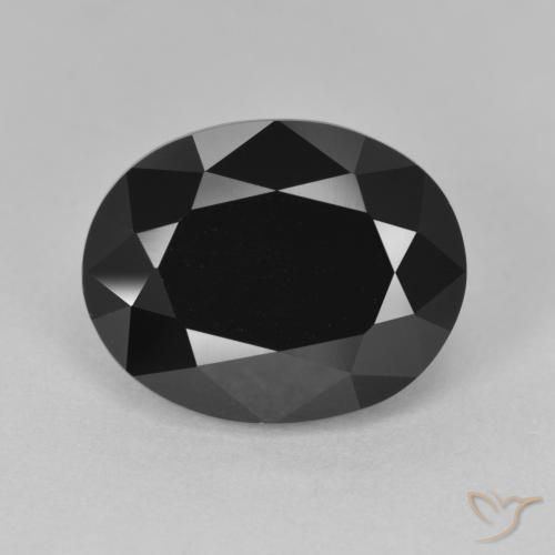 8.47ct طبيعي شورل تورمالين, بيضوي, غير شفاف