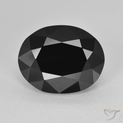 8.24ct طبيعي شورل تورمالين, بيضوي, غير شفاف
