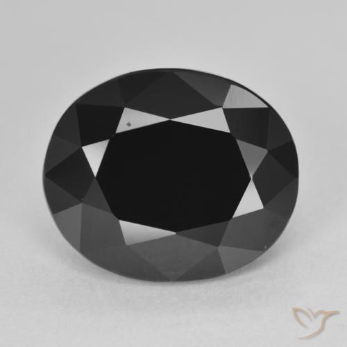 10.39ct طبيعي شورل تورمالين, بيضوي, غير شفاف