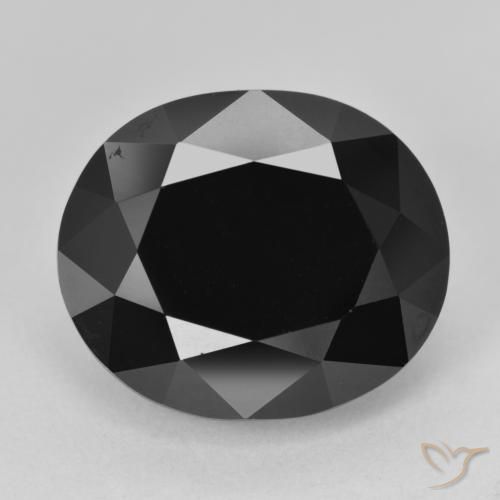 15.22ct طبيعي شورل تورمالين, بيضوي, غير شفاف