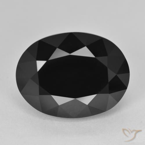 17.65ct طبيعي شورل تورمالين, بيضوي, غير شفاف