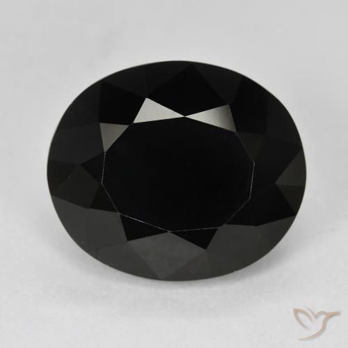 14.93ct طبيعي شورل تورمالين, بيضوي, غير شفاف
