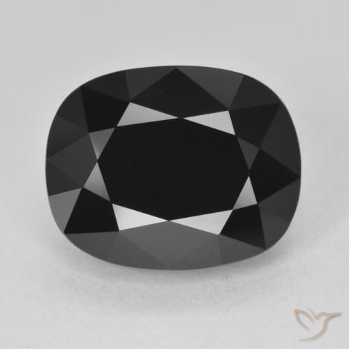 9.49ct طبيعي شورل تورمالين, وسادة, غير شفاف