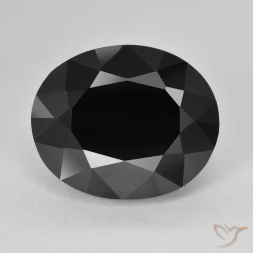 14.00ct طبيعي شورل تورمالين, بيضوي, غير شفاف