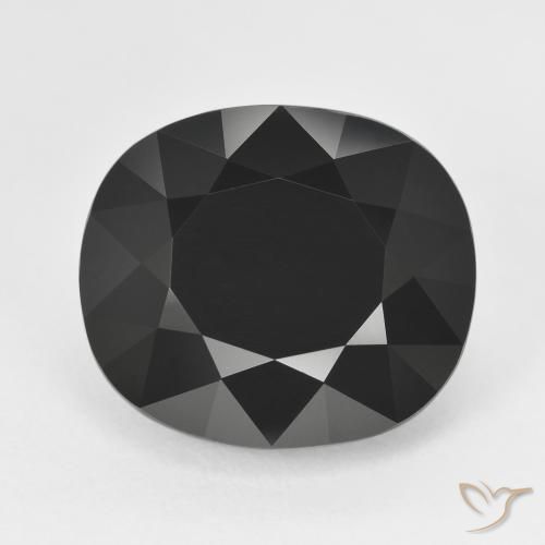 15.15ct طبيعي شورل تورمالين, وسادة, غير شفاف