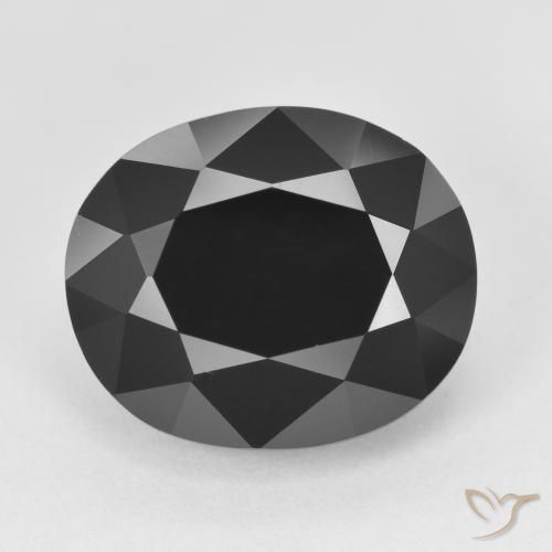 10.44ct طبيعي شورل تورمالين, بيضوي, غير شفاف