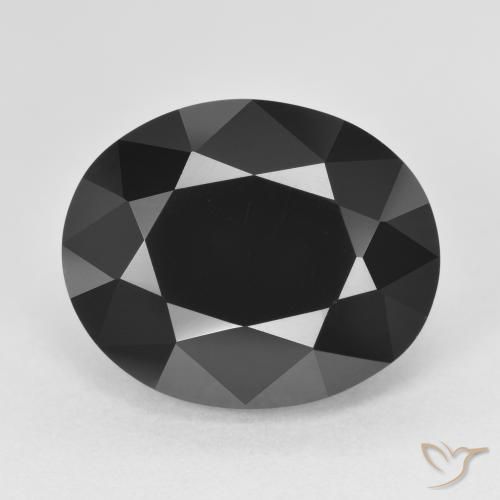 10.65ct طبيعي شورل تورمالين, بيضوي, غير شفاف