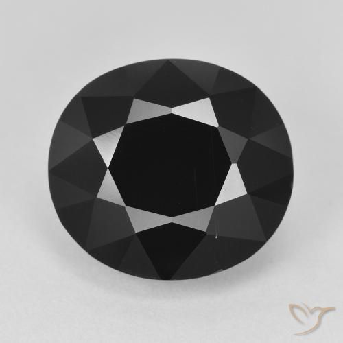8.99ct طبيعي شورل تورمالين, بيضوي, غير شفاف