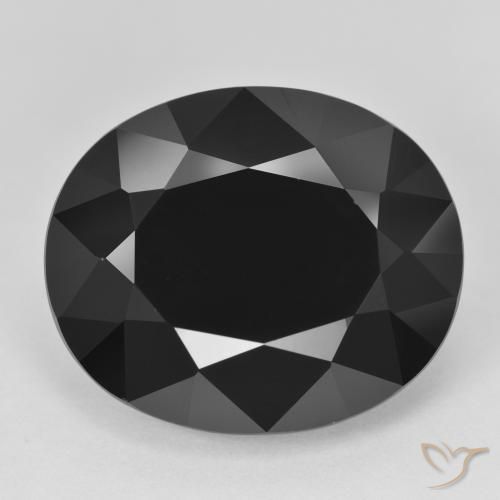 28.39ct طبيعي شورل تورمالين, بيضوي, غير شفاف