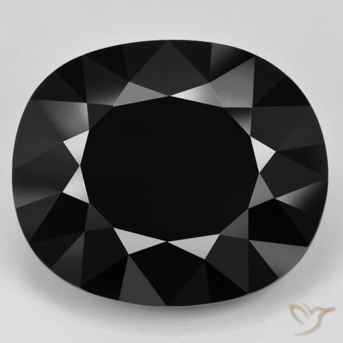 تورمالين شورل طبيعي، قطع وسادة، 91.06 قيراط، غير شفاف