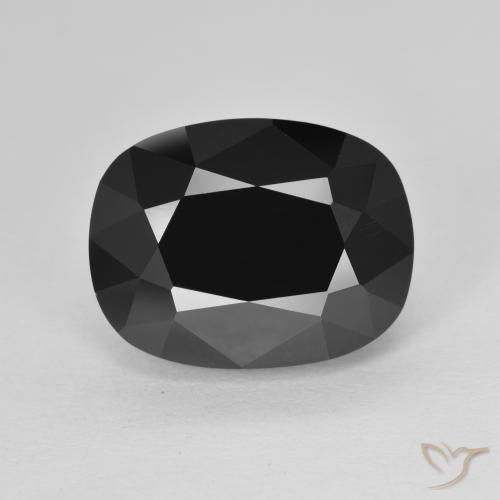 9.22ct طبيعي شورل تورمالين, وسادة, غير شفاف
