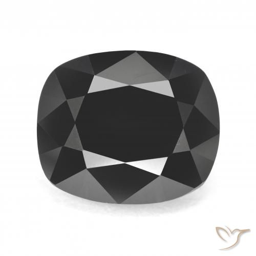 11.70ct طبيعي شورل تورمالين, وسادة, غير شفاف