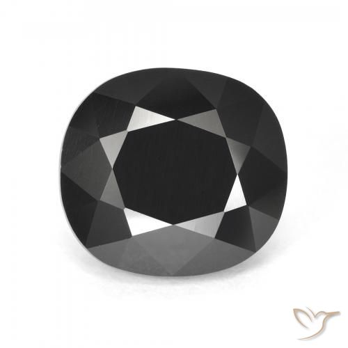 4.57ct طبيعي شورل تورمالين, وسادة, غير شفاف