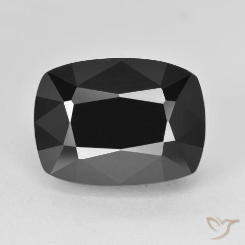 12.57ct طبيعي شورل تورمالين, وسادة, غير شفاف