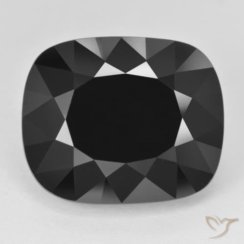 23.92ct طبيعي شورل تورمالين, وسادة, غير شفاف