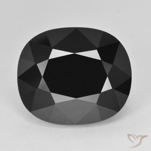 19.45ct طبيعي شورل تورمالين, وسادة, غير شفاف