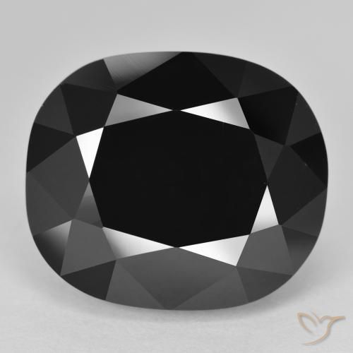 27.96ct طبيعي شورل تورمالين, وسادة, غير شفاف