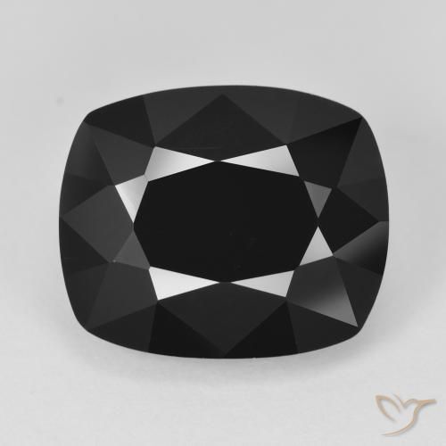 13.44ct طبيعي شورل تورمالين, وسادة, غير شفاف