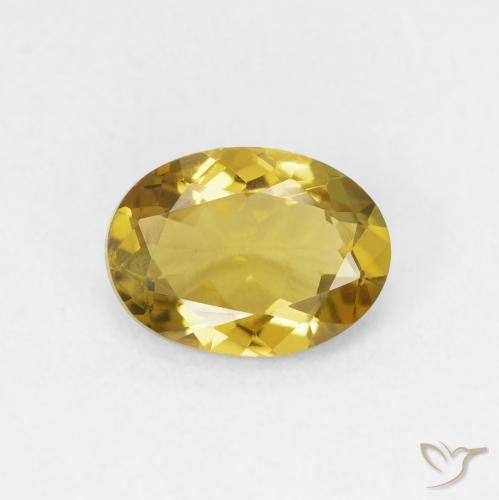 1.24ct طبيعي ذهبي تورمالين, بيضوي, VVS-VS, Photo A