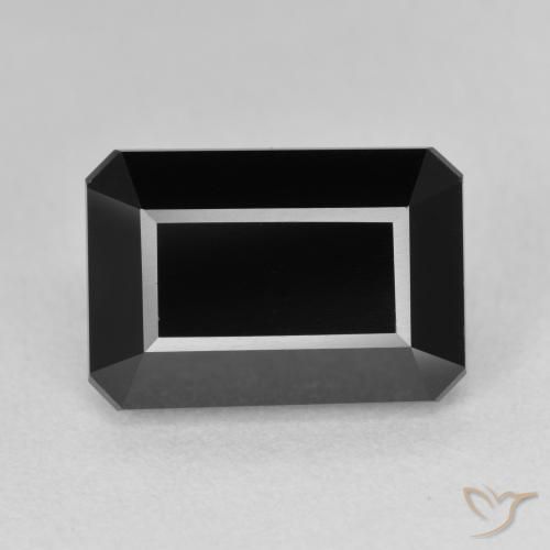 9.45ct طبيعي شورل تورمالين, قص الزمرد, غير شفاف