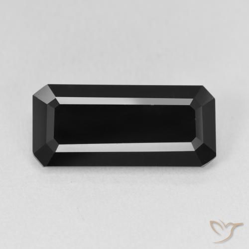 5.60ct طبيعي شورل تورمالين, قص الزمرد, غير شفاف