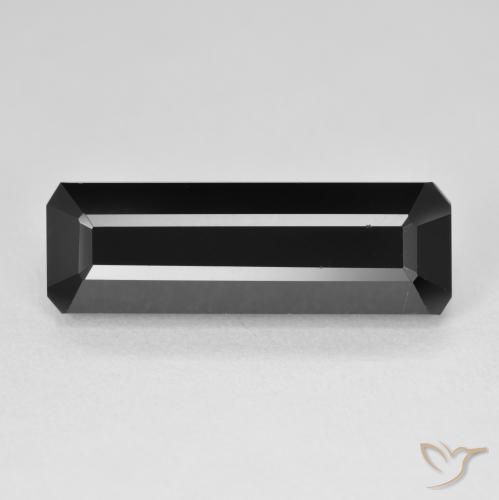 9.72ct طبيعي شورل تورمالين, قص الزمرد, غير شفاف