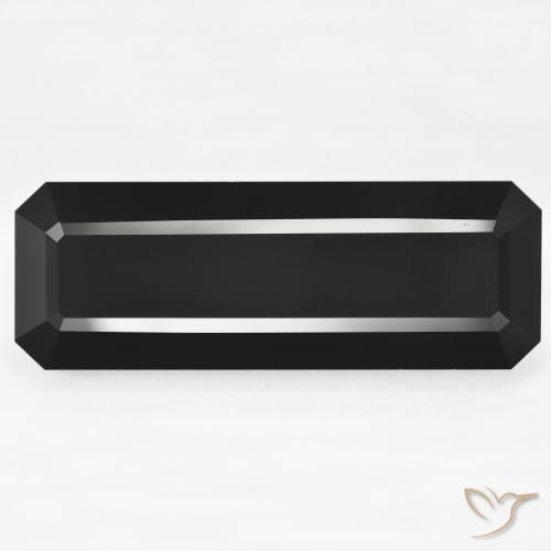 60.38ct طبيعي شورل تورمالين, قص الزمرد, غير شفاف