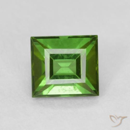 0.70ct طبيعي الأخضر الغامق تورمالين, باجيت, قليلا جدا