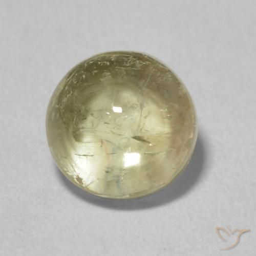 1.86ct طبيعي ذهب تورمالين, دائري, شفاف