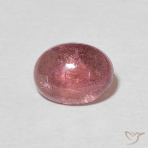 1.37ct طبيعي Medium Dark-Pink تورمالين, بيضوي, شفاف