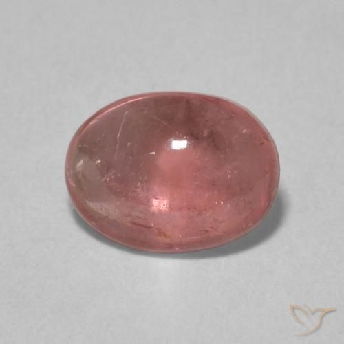 1.23ct طبيعي أحمر عصير الفواكه تورمالين, بيضوي, شفاف