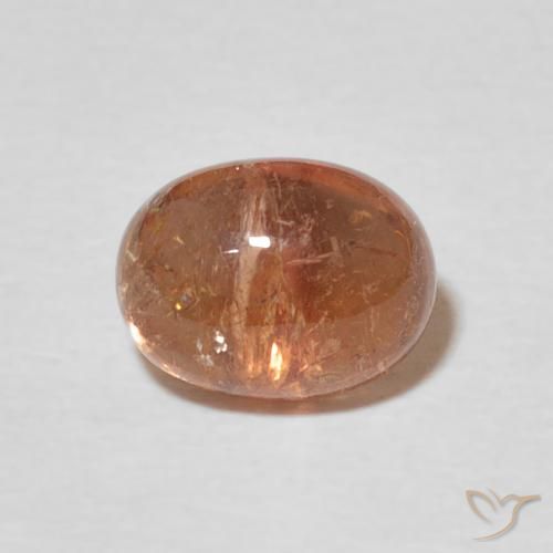 1.84ct طبيعي اوردي امحمر تورمالين, بيضوي, شفاف
