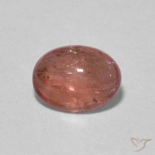 1.28ct طبيعي Medium Dark-Pink تورمالين, بيضوي, شفاف