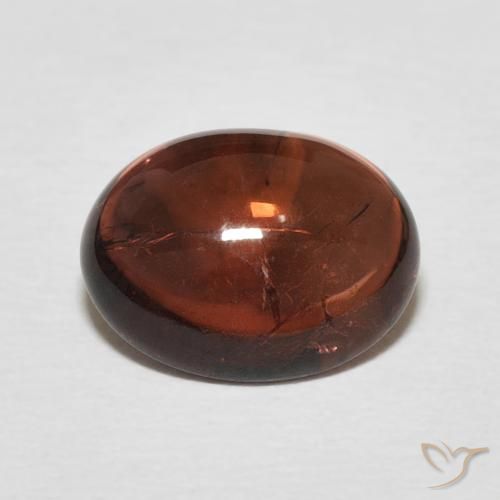 2.66ct طبيعي أحمر سانجريا تورمالين, بيضوي, شفاف
