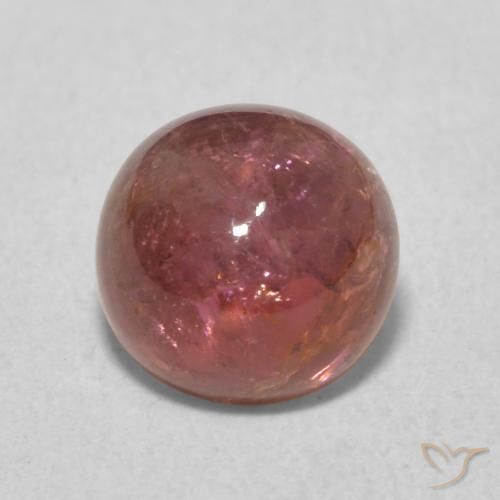 1.63ct طبيعي Medium Dark-Pink تورمالين, دائري, شفاف