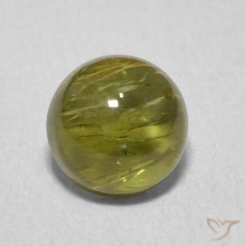 1.18ct طبيعي أخضر غامق تورمالين, دائري, شفاف