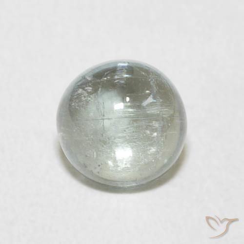 1.40ct طبيعي أخضر طحلبى تورمالين, دائري, شفاف