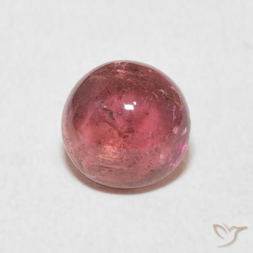 1.13ct طبيعي أحمر عصير الفواكه تورمالين, دائري, شفاف
