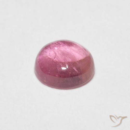 تورمالين Medium Light-Pink طبيعي، دائري، 0.73 قيراط، شفاف