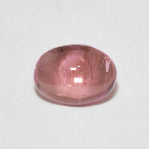 1.13ct طبيعي وردى برتقالى تورمالين, بيضوي, شفاف